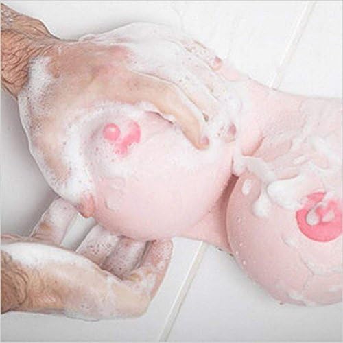ranraner Bathroom Breast Shaped Wall Mounted washing liquor lotion bottle container/soap dispenser, suitable for shampoo&bath cream