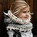 JennyShop Winter Kids Warm Fox Animal Hats Knitted Coif Hood Scarf Beanies for Autumn Winter, Grey