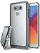 Ringke Fusion Compatible with LG G6 Plus Case Crystal Clear Drop Protection Phone Cover for LG G6 - Smoke Black