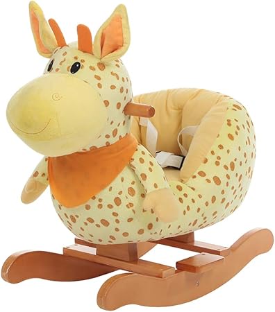 giraffe baby rocker