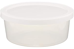 Sammons Preston Putty Containers, Pack of 10, For 4 or 6 Ounce of Putty, Durable Containers for Therapy Putty for Physical an