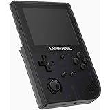 HAIHUANG RG351V Handheld Game Console,Plug & Play Video Games Supports Double TF Extend 256GB,Portable Game Console 3.5 Inch