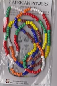 Amazon.com: 7 AFRICAN POWERS SANTERIA BEAD 30 inch NECKLACE: Everything