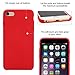 iPhone 6/6s Case Liquid Silicone Gel Rubber Case,Full Body Protection Shockproof Cover Case with Soft Microfiber Cloth Lining Cushion for Apple iPhone 6/6s (Red)