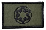 Galactic Empire Imperial Seal Star Wars 2x3 Military Patch / Morale Patch - Olive Drab