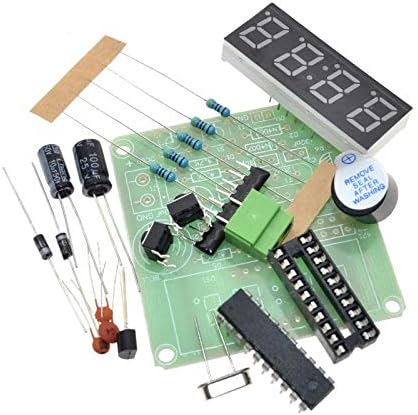 e-INFINITY Metal Military-Grade Sheet Thick PCB FR-4 Clock (Multicolour, 52 x wide 42)