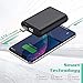 Portable Charger Power Bank 16800mAh, Feob High-Speed Charging Battery Pack with LCD Digital Display, Ultra-Small Mini Portable Phone Charger for Smart Phone, Android Phone, Tablet and More - Black