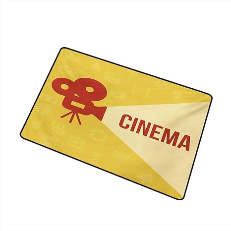 Amazon Com Axbkl Bedroom Doormat Movie Theater Projector