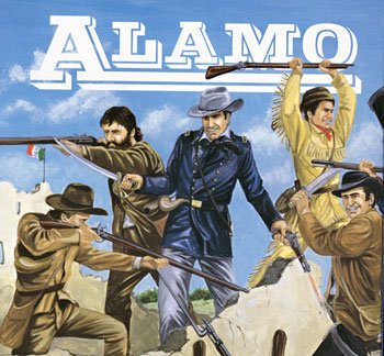 Texan Figures Alamo American History Figures Set 1/72 Imex
