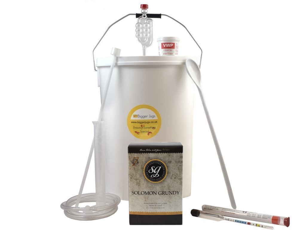 Starter Wine Making Set Merlot 30 Bottle Size Red Wine Kit with