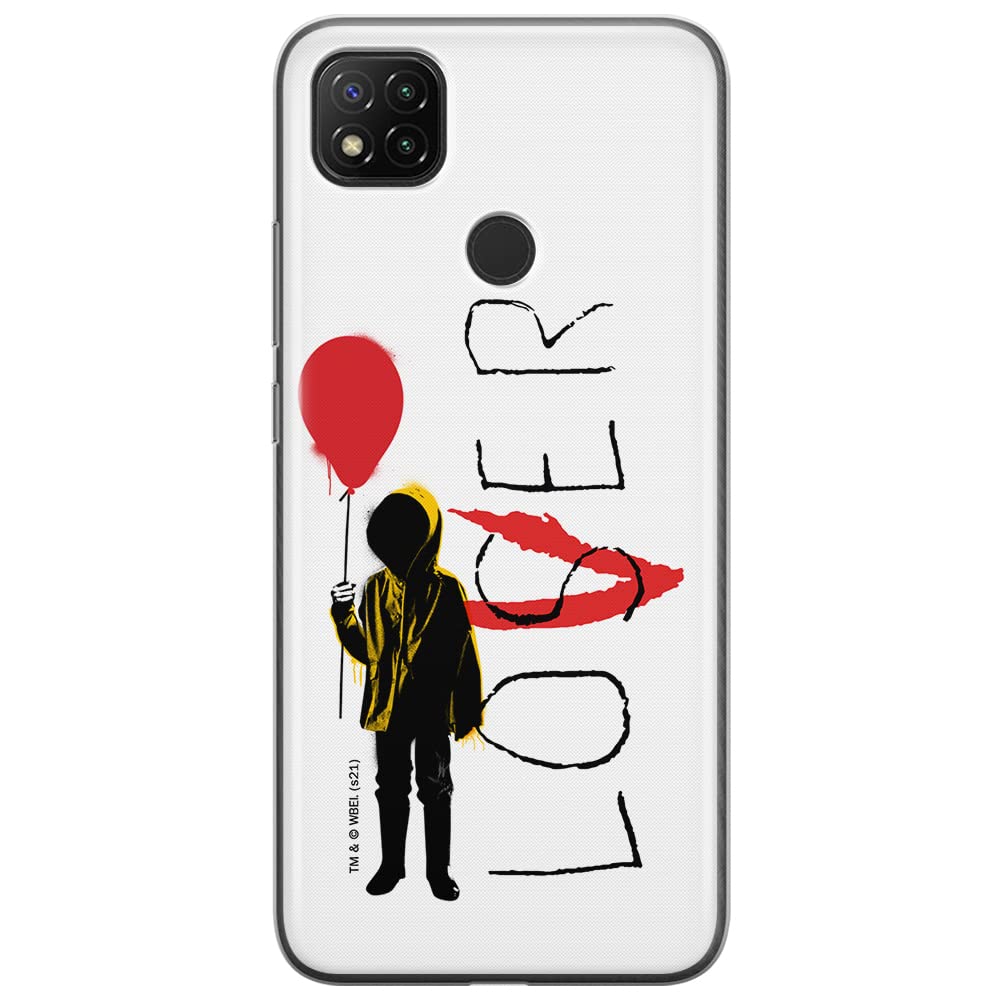 ERT GROUP mobile phone case for Xiaomi REDMI 9C original and officially Licensed Horror pattern It 004 optimally adapted to the shape of the mobile phone, case made of TPU