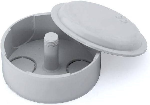 Caja de empalme superficie blanca redonda Ø60x30: Amazon.es: Bricolaje y herramientas