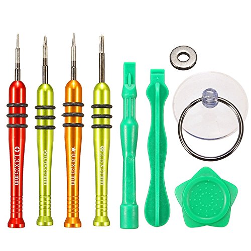 Screwdrivers Set 9 in1 Repair Tools Opening Kit Metal Pry For -iPhone- 7 7Plus