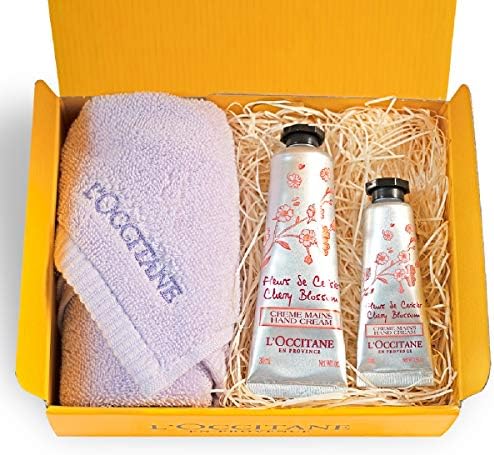 ロクシタン(L’OCCITANE) チェリーブロッサム ハンドクリーム&ミニハンドクリーム&タオルセット 30ml+10ml+1枚