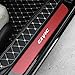 SENYAZON Car Door Threshold Plate Carbon Fiber Scuff Sticker Door Sill Sticker for Honda Civic
