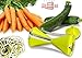 DEMKO Spiral Slicer Spiralizer Complete Bundle - 4-blade Vegetable Cutter - Zucchini Pasta Noodle Spaghetti Maker with Free Cleaning Brush Included - Perfect Veggie Spaghetti / Pasta Maker