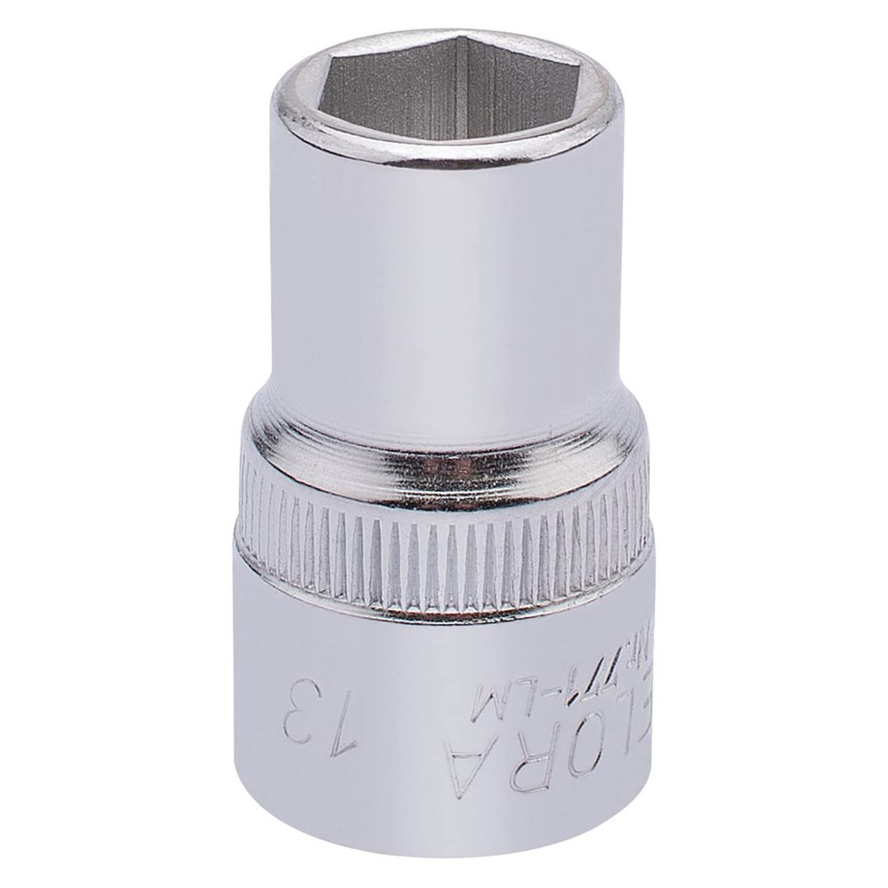 Draper 15302 Elora Hexagon Socket, 13mm Ø, 1/2" Square Drive