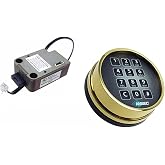 Amsec ESL10XL Electronic Keypad &amp; Lock - Brass Finish