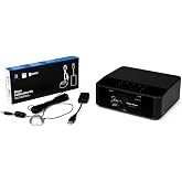 Bluesound Node Icon Wireless Music Streamer and Room Calibration Kit Compatible with Dirac Live