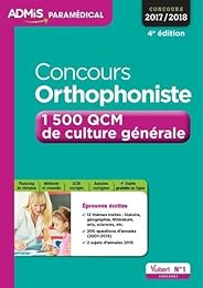 Concours orthophiniste 4e édition concours 2017/2018