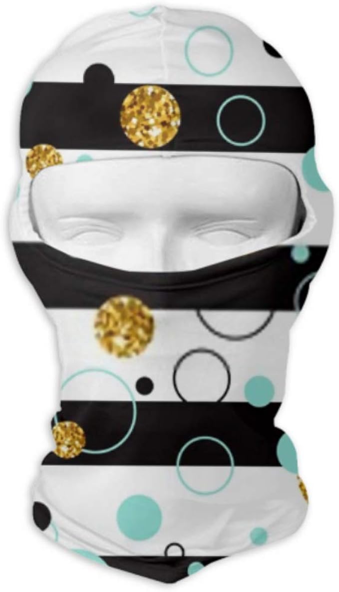 Unisex Sun Mask Full Face Mask Hood, Vector Illustration Universal