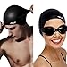 JYBL Swimming Cap - Waterproof - Quick-Drying Odor-Free with Pure Silicone Swimming Cap - Food Grade Ear Covered Swimming Cap - Leak-Free Water Resistant Elastic Swimming Cap For Women & Men