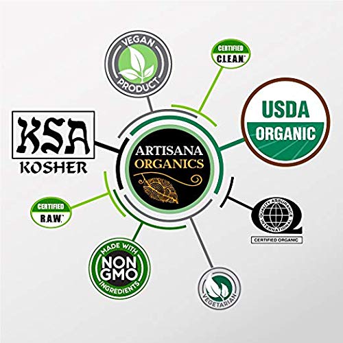 Artisana Organics Raw Walnut Butter with Cashews (1 Pack (14 oz))