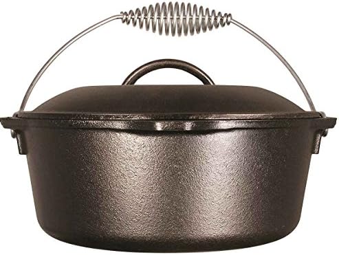 Lodge Manufacturing Compa LODGE 10.25" 5-QUART PRE-SEASONED CAST IRON DUTCH OVEN