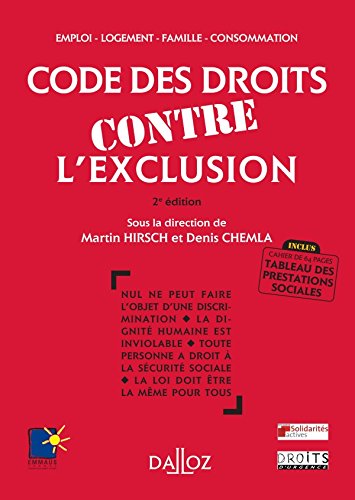 Code des droits contre l'exclusion