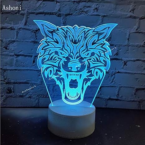 baby head night light