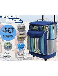 Polar Pack de 40 puede refrigerador sobre ruedas c