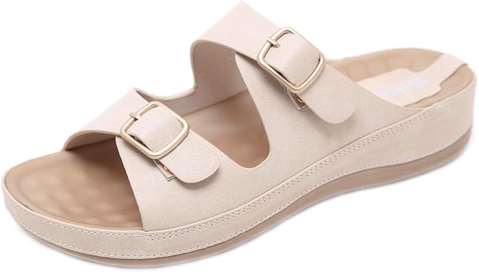 slip on sandals with arch support