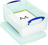 Really Useful Box 9 Litre Plastic Storage Clear 9CCB Brand view 6