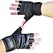 Fit Four F4W Weightlifting Glove with Wrist Support - Gloves for Workout, Weight Lifting Cross Training and Crossfit - Men and Women (Small)