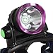WindFire 2000 Lumens CREE XM-L T6 U2 LED 3 Modes Design Outdoor Sport Headlamp 18650 Rechargeable Battery Head Light Torch Flashlight with Charger for Outdoor Hiking, Riding, Camping, Climbing etc..