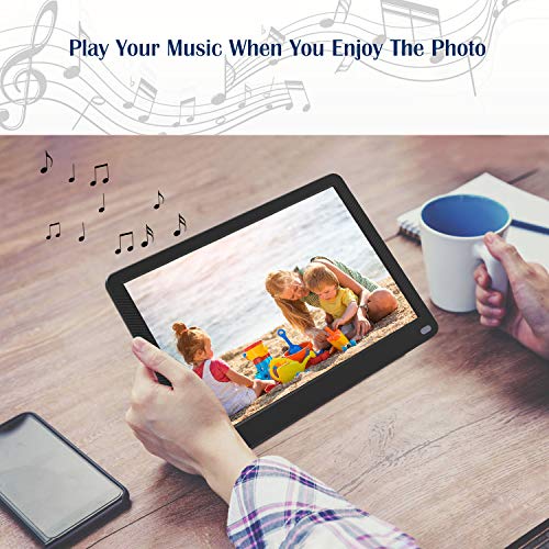 Kenuo Digital Picture Frame 10.1 Inch Motion Sensor Include 32GB Card