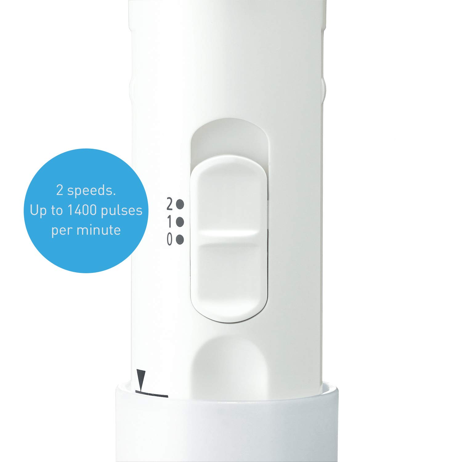 Panasonic DJ10-W Cordless Dental Water Flosser, Dual-speed Pulse Oral Irrigator, Collapsible, Design For Travel, EW-DJ10-W: Beauty