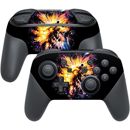 MightySkins Skin Compatible with Nintendo Switch Pro Controller - Leo Galaxy |…