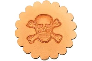 ZELIKOVITZ Skull & Crossbones 3-D Stamp 8547-00