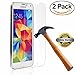 SOOYO 9H Round Edge Tempered Glass Screen Protector for Samsung Galaxy S5 – Pack of 2