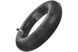 11 Inch Off-Road Electric Scooter Tire & Inner Tube Set, 90/65-6. Replacement for Scooters, Black Rubber Outer Tire + Inner T