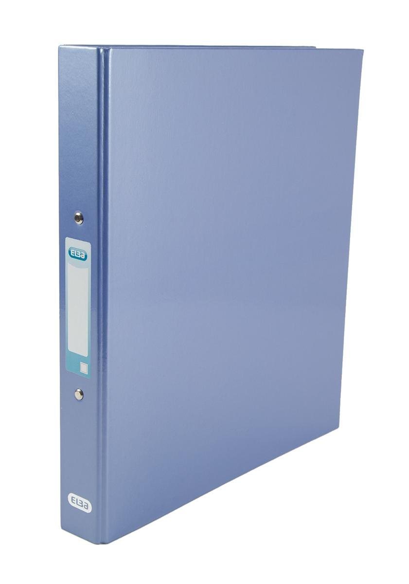 Elba A4 25 mm Classy Ring Binder - Metallic Blue (Pack of 1)