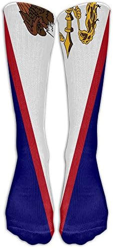 WEN7Q Flag Of American Samoa Comfortable Athletic Sport Socks Long Socks Tube Sock Unisex