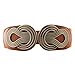 VOCHIC Womens Wide Elastic Waist Belt for Dresses Ladies Stretch Belts with Interlock Buckle