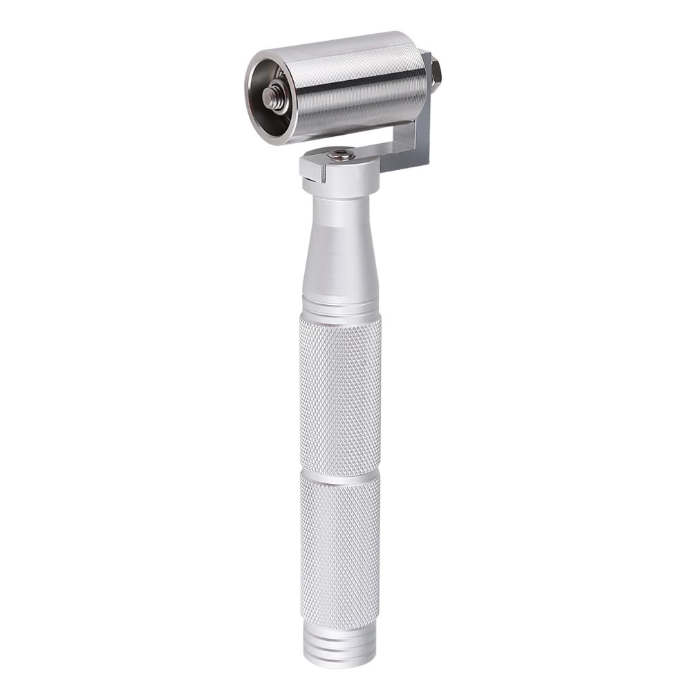 Hztyyier 40mm Stainless Steel Flat Press Plate Hand Roller Painting