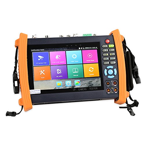 image for Electop 7 Inch CCTV Tester 1080P IP Camera Onvif Monitor SDI/AHD/TVI/C