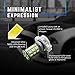 OPT7 Show Glow G1 5202 2504 LED Fog Light Bulbs - 6000K Cool White @ 225 LMS per Bulb - All Bulb Sizes and Colors - 1 Year Warranty (Pack of 2)