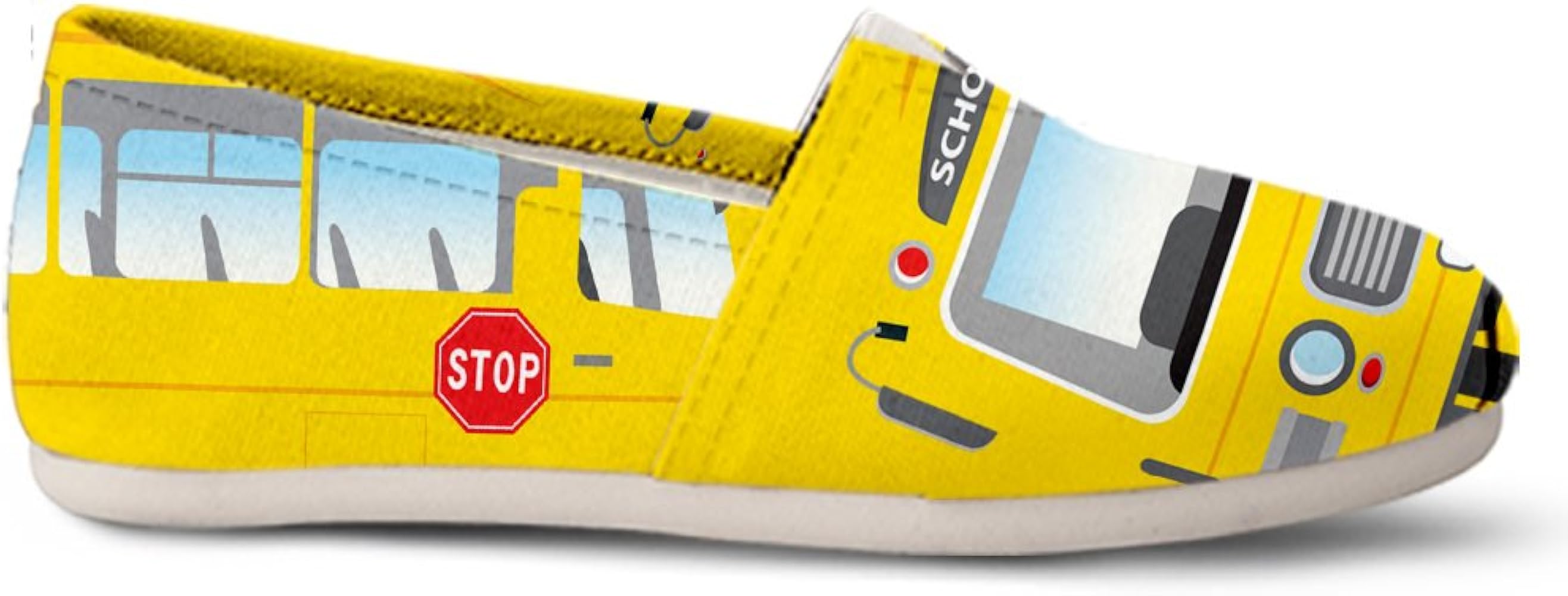 school bus tennis shoes