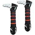 3 in 1 Car Handle Assist for Elderly, Multifunctional Car Door Handle with Window Breaker Seatbelt Cutter, Portable Auto Cane Car Door Latch Support Handle for Seniors and Handicapped (Red, 2PC)