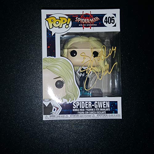 HAILEE STEINFELD - Autographed Signed SPIDER GWEN FUNKO POP 405 Vinyl Figure INTO THE SPIDER VERSE COA